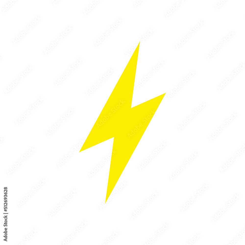 Lightning bolt, lightning flash icon. Modern vector illustration isolated on white background. Lightning bolt, lightning flash icon. Modern vector illustration isolated on white background.