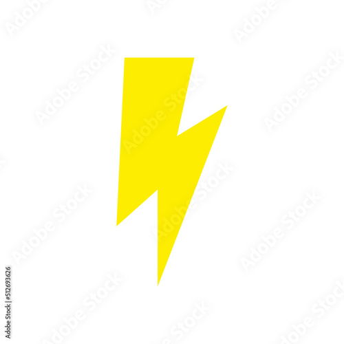 Lightning bolt, lightning flash icon. Modern vector illustration isolated on white background. Free Download Lightning bolt, lightning flash icon. Modern vector illustration isolated on white background. - GFXLoad