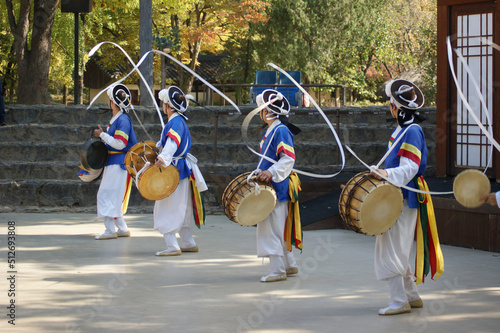 Samul nori  is a genre of percussion music that originated in Korea. The word samul means 