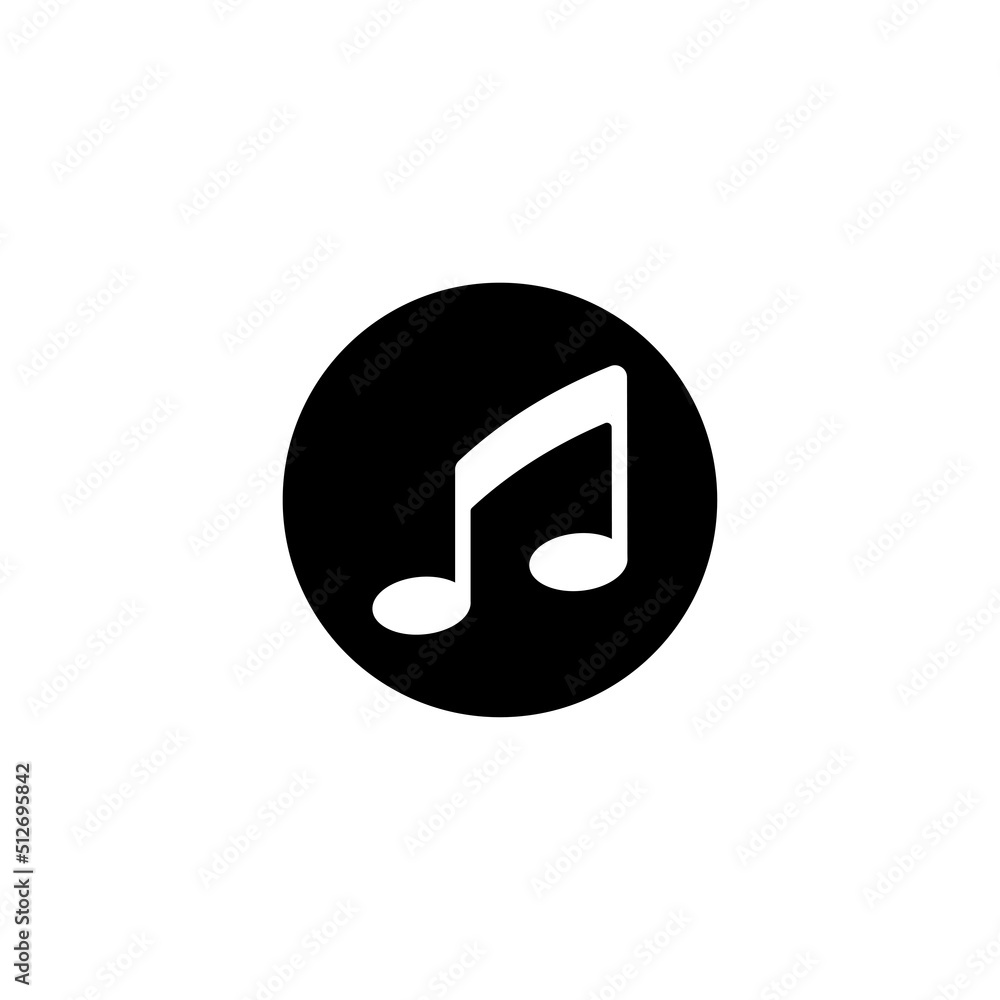 music icon design vector templates music icon design vector templates