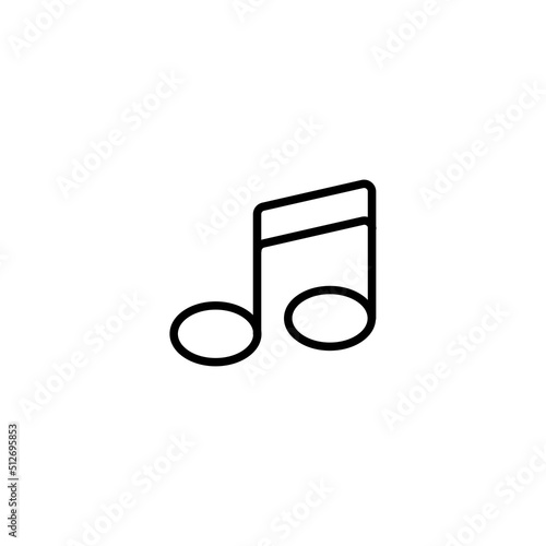 music icon design vector templates