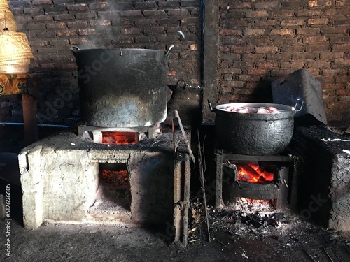 Cooking in Lao