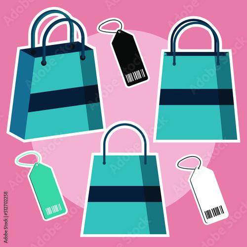 Vector Bolsa de compras