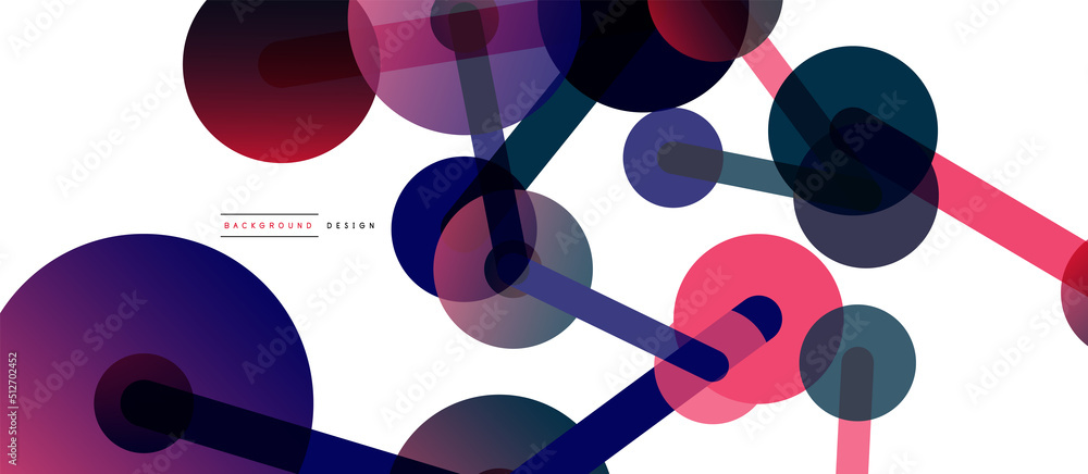 Line points connections geometric abstract background. Circles connected by lines. Trendy techno business template for wallpaper, banner, background or landing Line points connections geometric abstract background. Circles connected by lines. Trendy techno business template for wallpaper, banner, background or landing