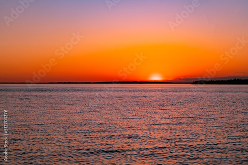 Orange sky at Britannia beach