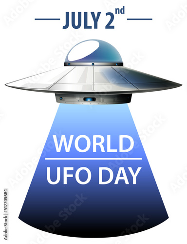 World UFO Day Poster Design