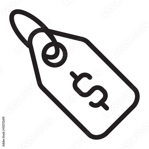 Dollar Tag line icon