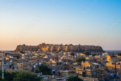 city view with jaisalmer fort in rajasthan, india © Richie Chan