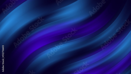 Futuristic smooth wave pattern background animation high resolution. Smooth liquid gradient background. Abstract Backgrounds. © PhoenixStock