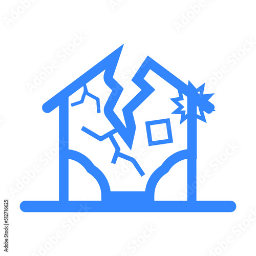 The bomb destroyed Human or bombing icon