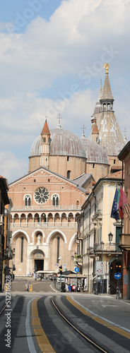Basilica of Saint Anthony in the city of Padua in the Veneto region in Italy