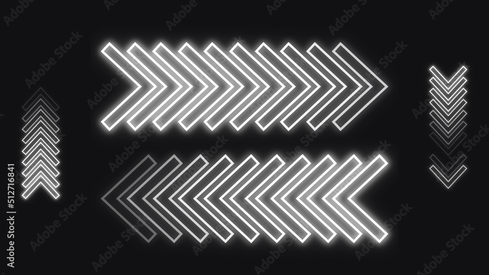 White-colored arrow stroke animation transition background. Loopable arrow background. White-colored arrow stroke animation transition background. Loopable arrow background.