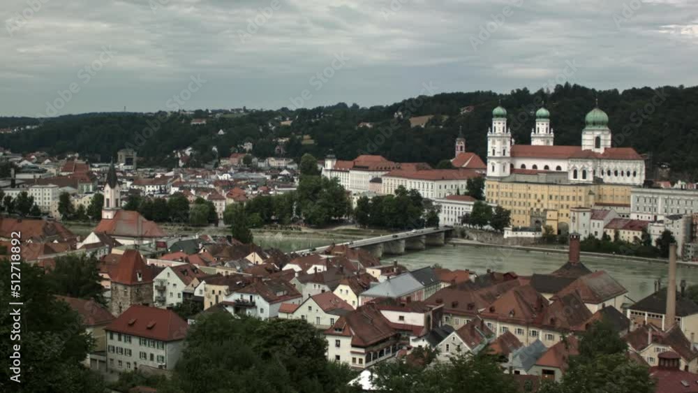 German port town on Danube river 2 German port town on Danube river 2