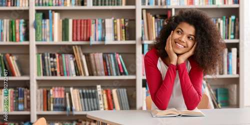 Portrait of pretty African-...