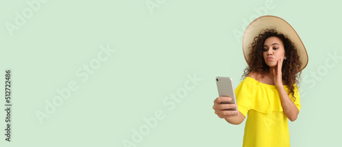 Beautiful young African-Ame...