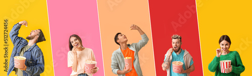 Group of young people with ...