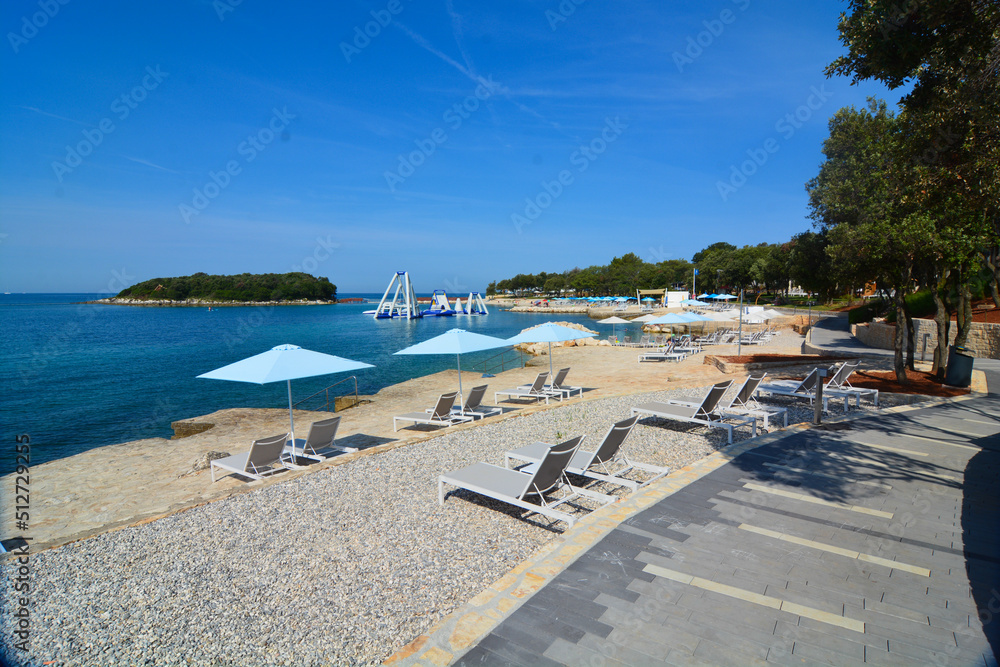 Fototapeta premium villaggio vacanza in istria