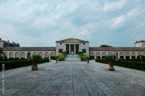 Villa Emo is one of the architectural pearls of Andrea Palladio, a 16th century architect who left Veneto with a lot of stunning heritage. © Geert