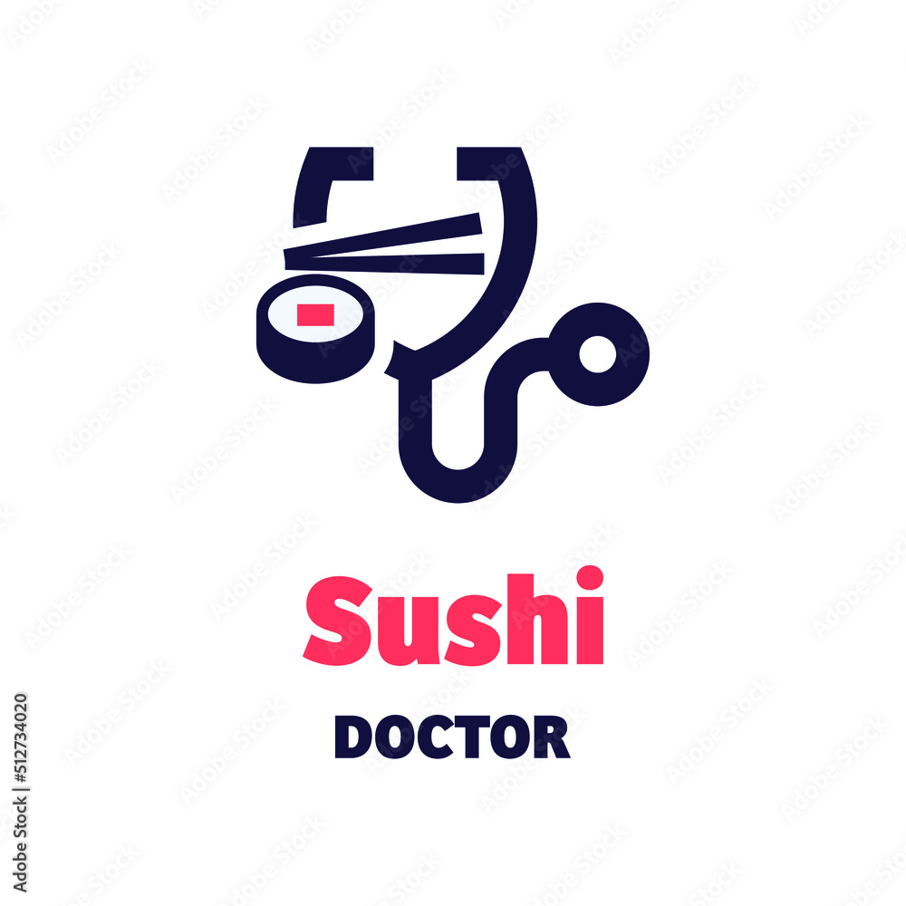 Sushi Doctor Logo Sushi Doctor Logo