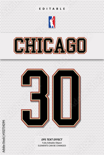 editable text effect premium vector design of red-brown college line style back logo and number emblem sport, team, club costume, name for basketball jersey, t shirt custom printing