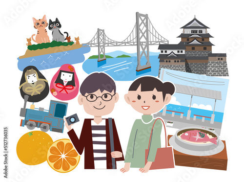 愛媛県　観光　旅行　ご当地グルメ