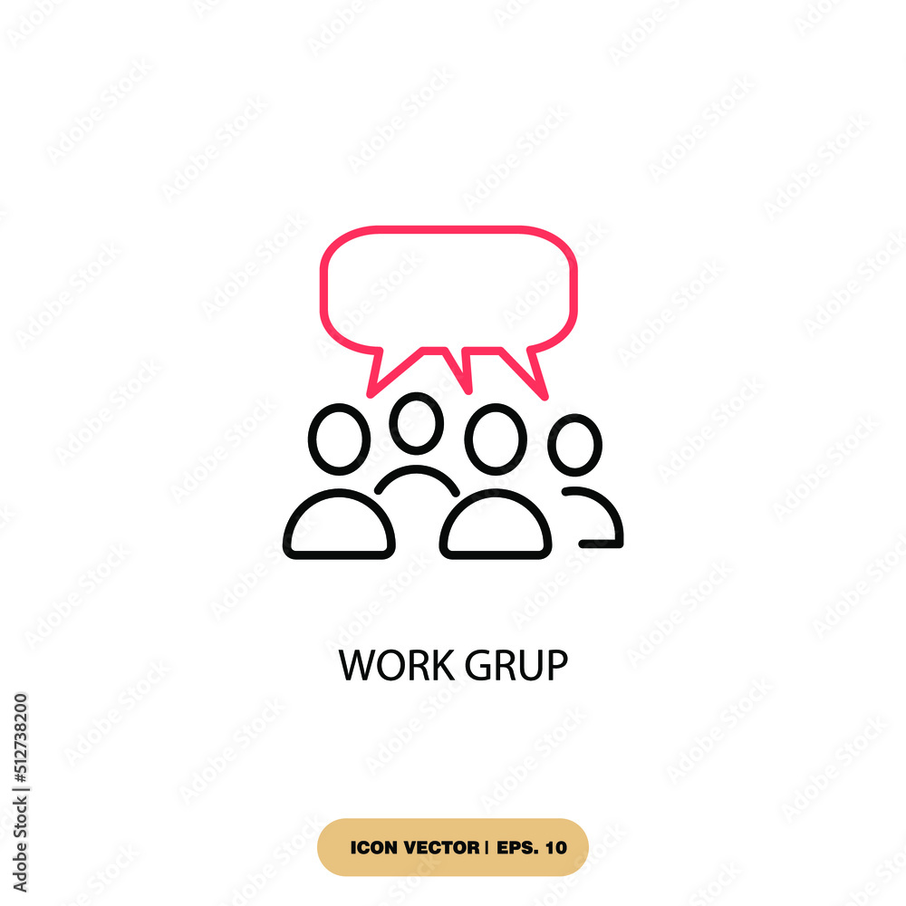 work grup icons symbol vector elements for infographic web work grup icons symbol vector elements for infographic web