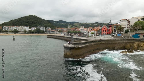 view of the city of lekeitio photo