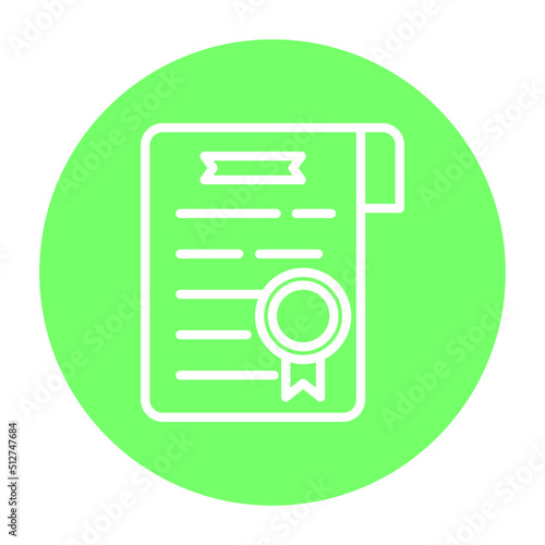 business licence Vector icon which is suitable for commercial work and easily modify or edit it


