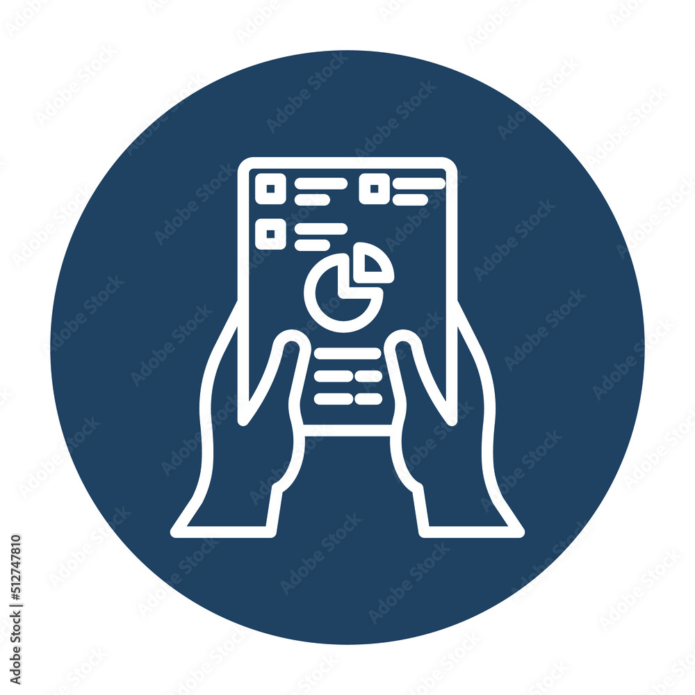 business analytics Vector icon which is suitable for commercial work and easily modify or edit it

