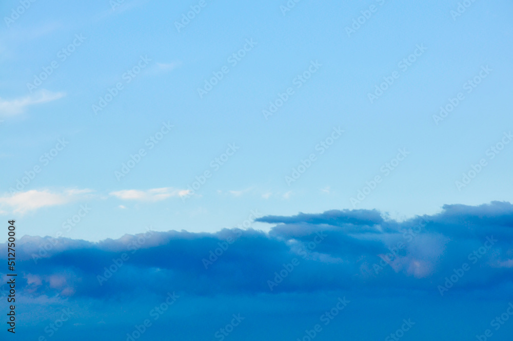 blue sky with clouds