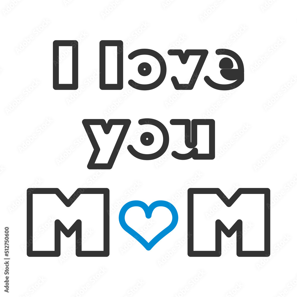 Mother's Day Icon Mother's Day Icon