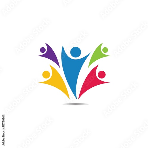 Community, network and social icon vector