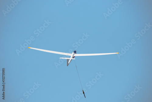 glider taking off