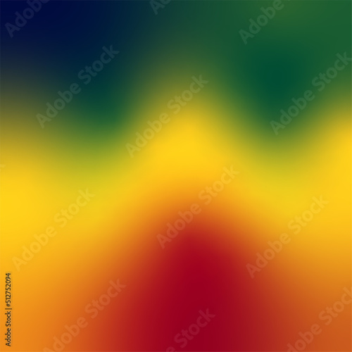 jamaica reggae gradient background red yellow and green