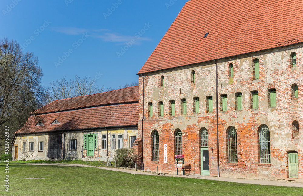 Historic buildings of the monastery in Dargun, Germany