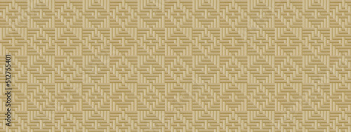 Weave pattern of bamboo background,Seamless basket weave pattern.