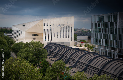 Bordeaux, France - June 2022 : La MECA Museum in Bordeaux France, the House of Creative Economy and Culture. High quality photo