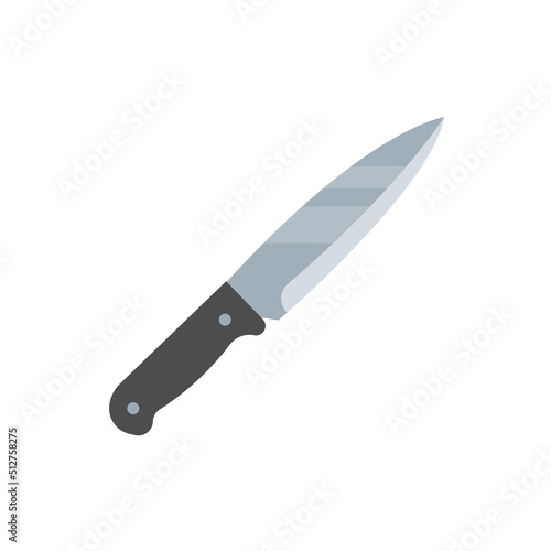 A knife weapon. The weapon of a robber in a murder case.