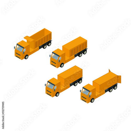 truck isolated