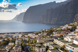 amazing view over Los Gigantes Tenerife Canary islands