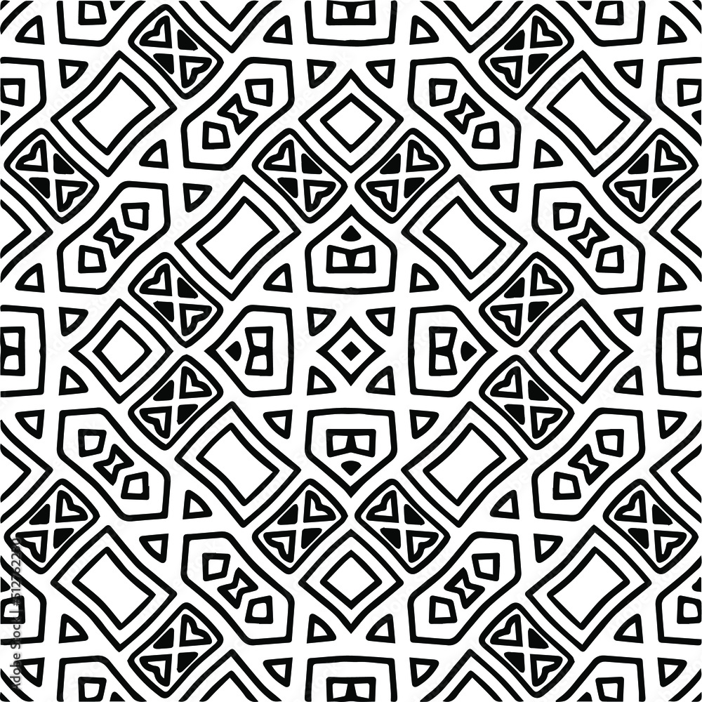 Vector pattern with symmetrical elements . Monochrome striped background.Black patterns. Vector pattern with symmetrical elements . Monochrome striped background.Black patterns.