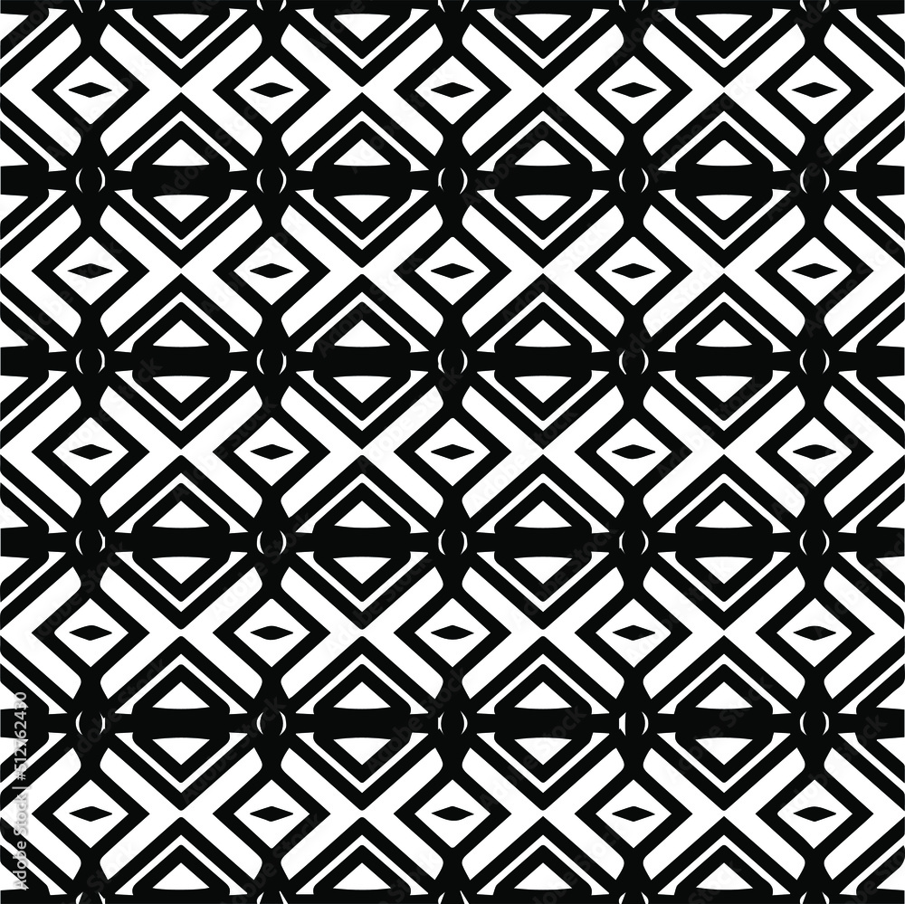 Vector pattern with symmetrical elements . Monochrome striped background.Black patterns. Vector pattern with symmetrical elements . Monochrome striped background.Black patterns.