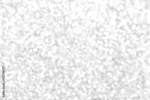 White and gray bokeh background. Photo can be used for the concepts of New Year  Christmas  Wedding Anniversary and all celebrations.