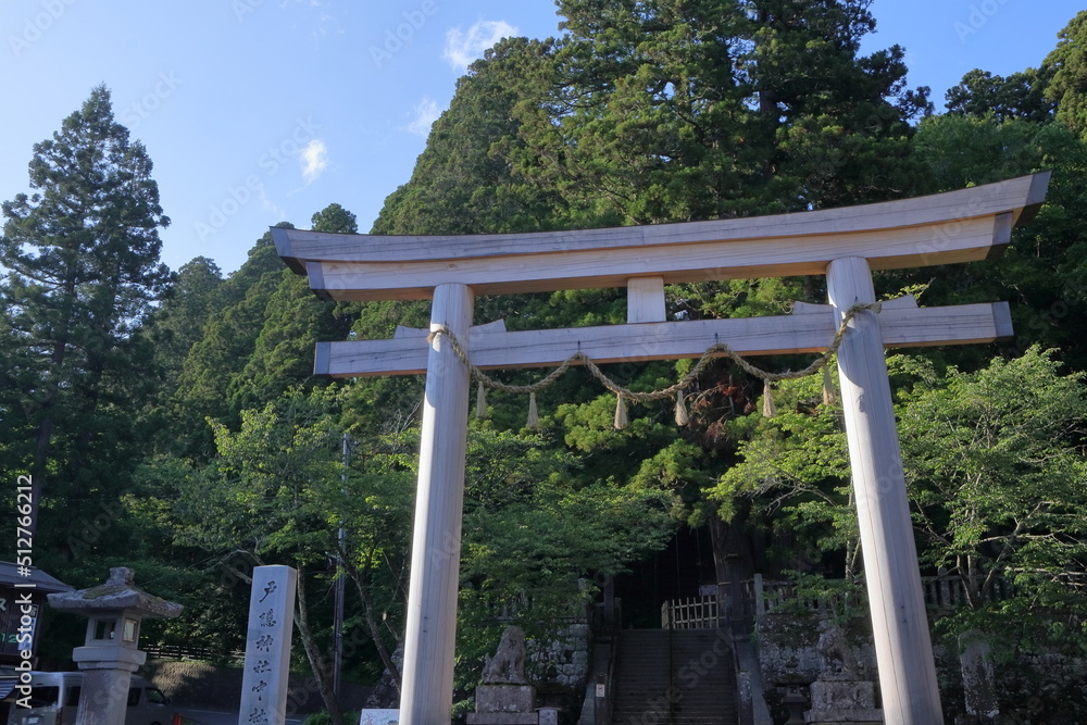 日本　戸隠の風景