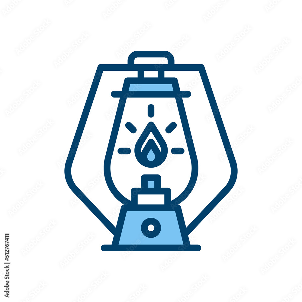 Camping lantern line icon. linear style sign for mobile concept and web design. Outline vector icon. Symbol, logo illustration. Vector graphic Camping lantern line icon. linear style sign for mobile concept and web design. Outline vector icon. Symbol, logo illustration. Vector graphic