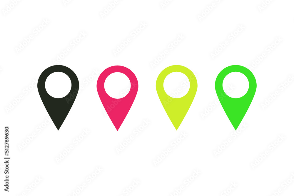 Fototapeta premium location pin