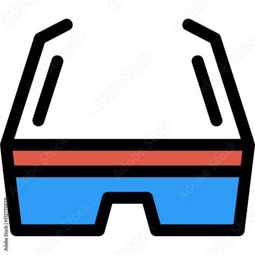 3d Glasses Icon
