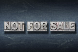 not for sale den