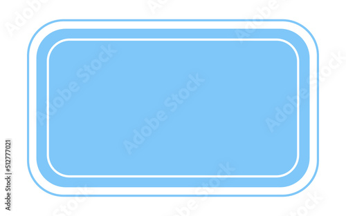 rectangle banner frame 