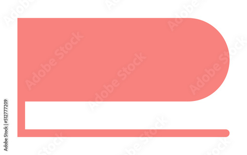 pastel rectangle text box 